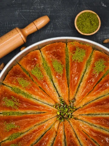 Fıstıklı Havuç Dilimi